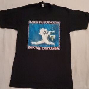 1990 Long Beach Blues Festival T-Shirt